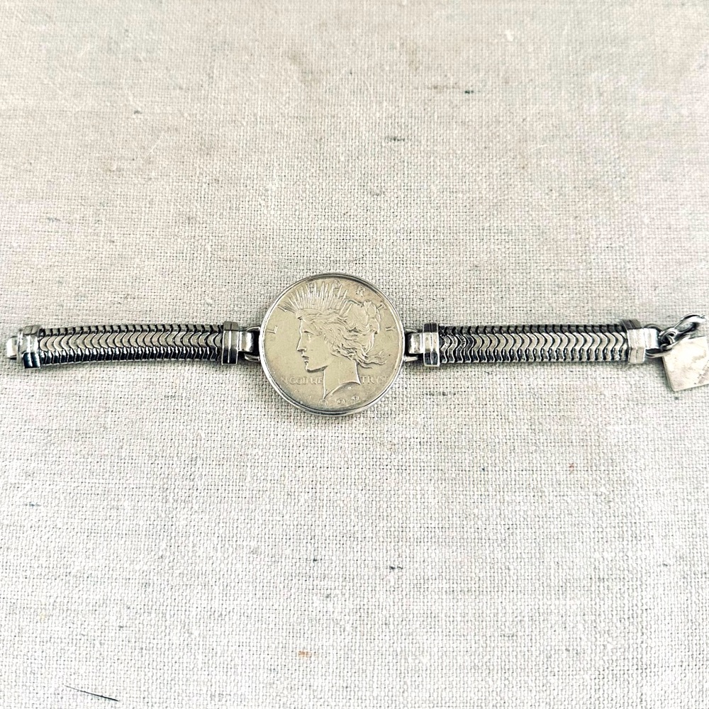 1922 Liberty Peace Silver Dollar Bracelet s